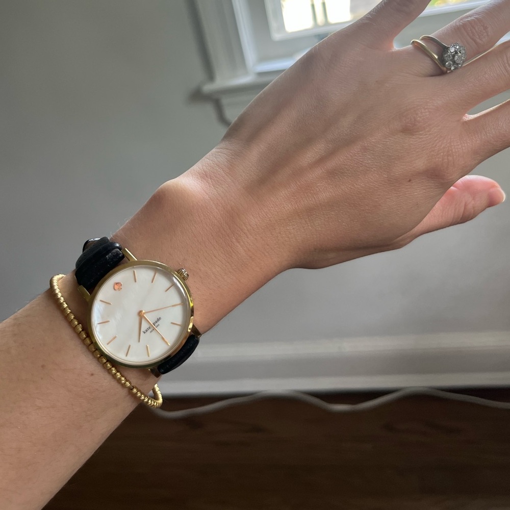 Kate Spade mother of pearl watch